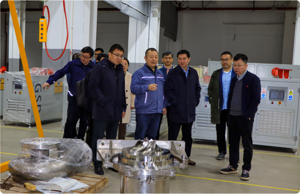 熱烈歡迎西北工大學(xué)校長帶隊(duì)走訪精效,！(圖4)